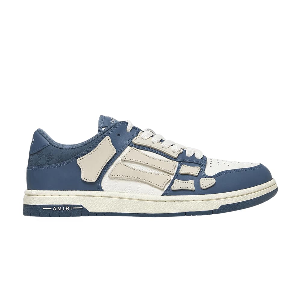 Amiri Skel Top Low MA Quad Debossed - Vintage Blue