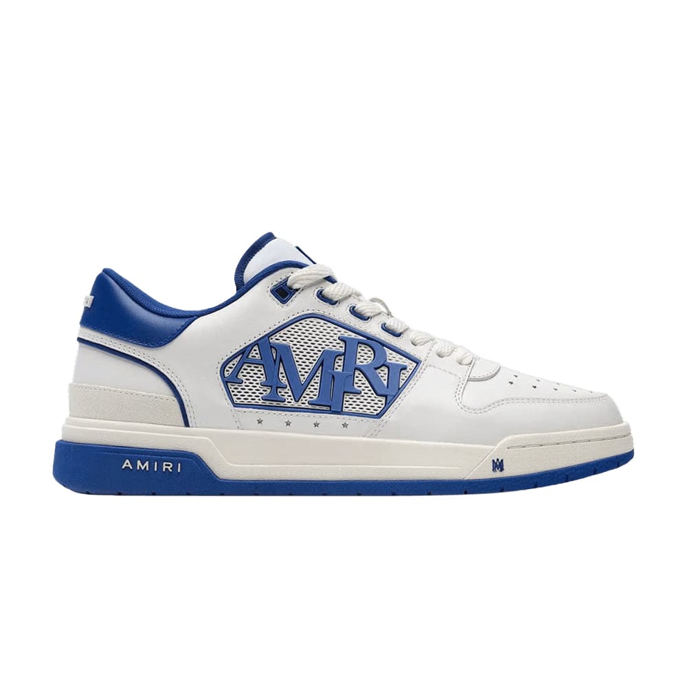 Amiri Classic Low White Blue