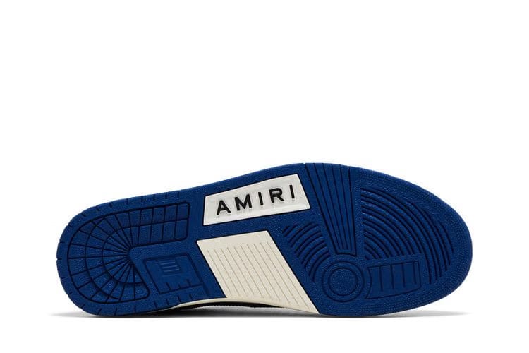 Amiri Skel Top Low Blue White