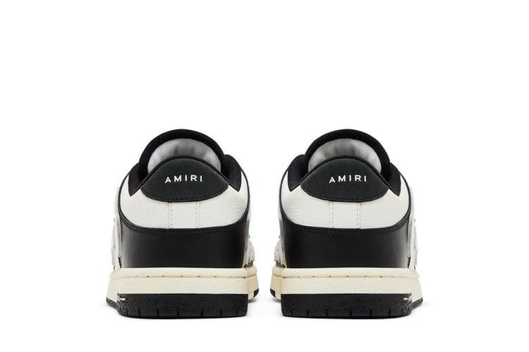 Amiri Skel Top Low Black White 2023