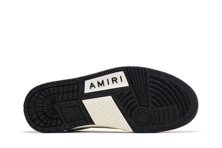Amiri Skel Top Low Black White 2023