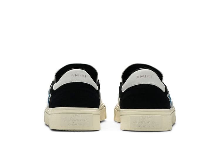 Amiri Slip-On Flame - Black White Blue
