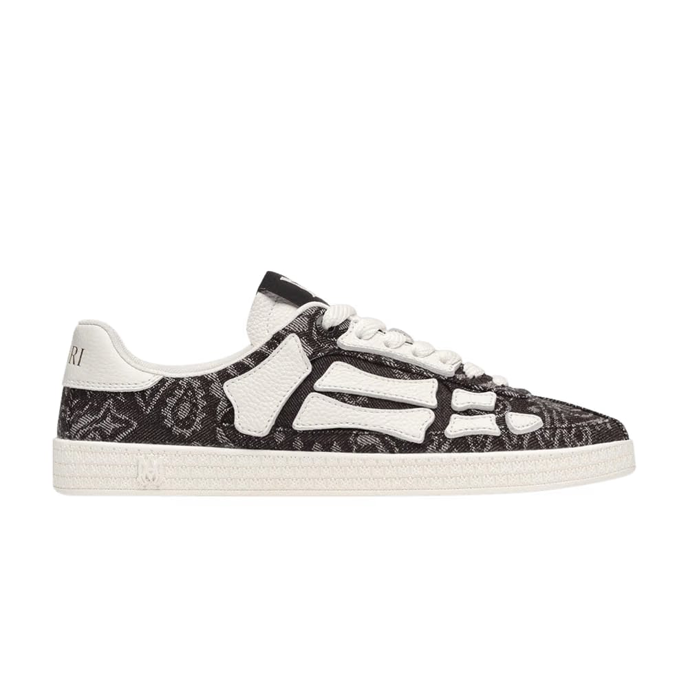 Amiri Wmns Pacific 'Bones - Black Bandana Denim'