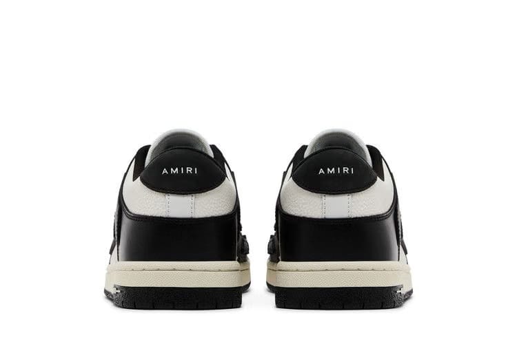 Amiri Skel Top Low Black White 2024