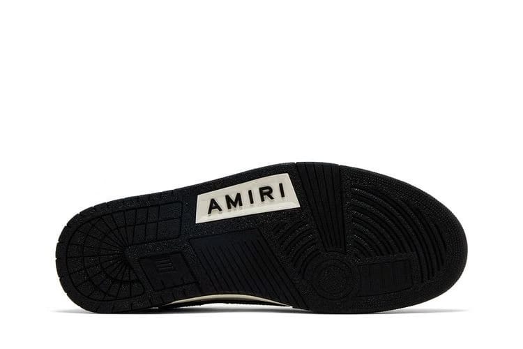 Amiri Skel Top Low Black White 2024