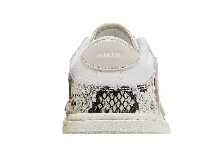 Amiri Wmns Skel Top Low 'Alabaster Snakeskin'