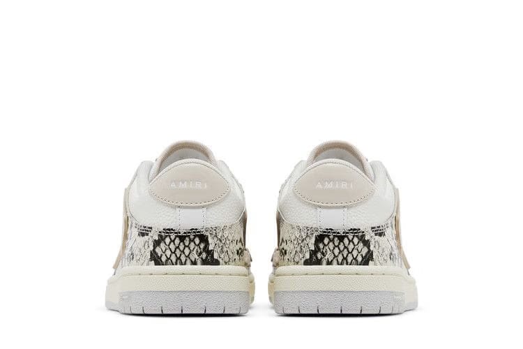 Amiri Wmns Skel Top Low 'Alabaster Snakeskin'