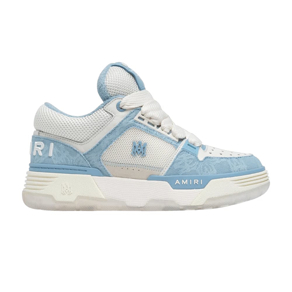 Amiri Wmns MA-1 Quad Monogram Print - Ocean Sky