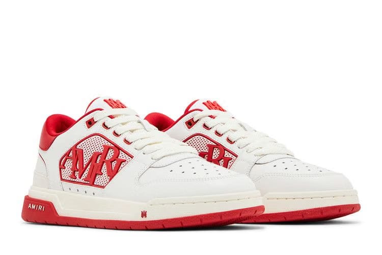 Amiri Classic Low White Red