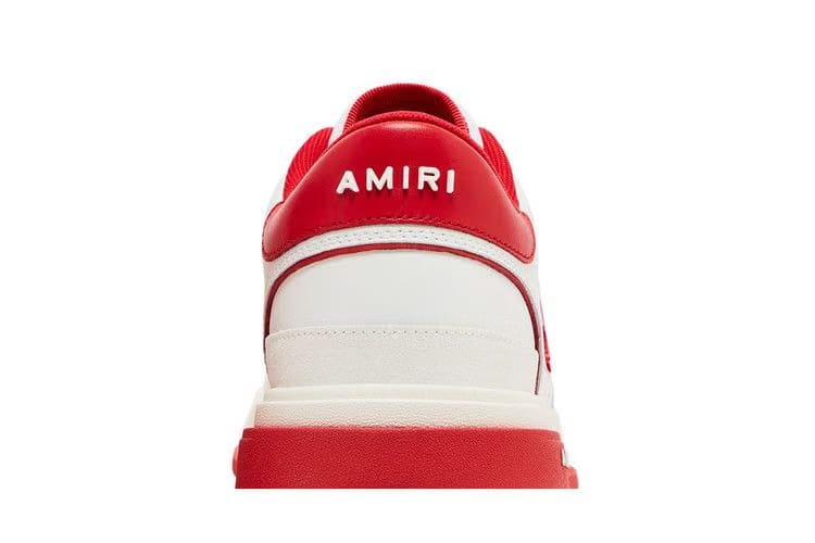 Amiri Classic Low White Red
