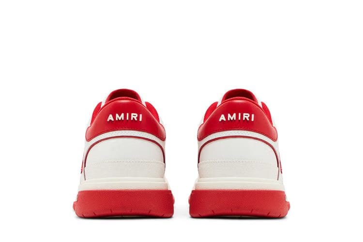 Amiri Classic Low White Red