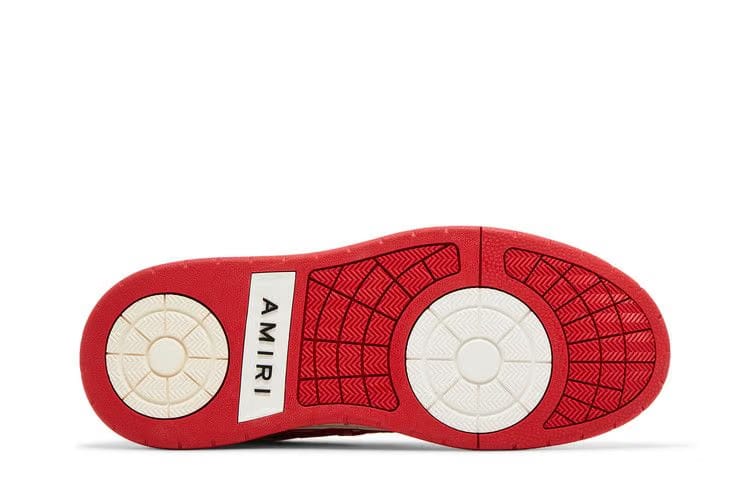 Amiri Classic Low White Red