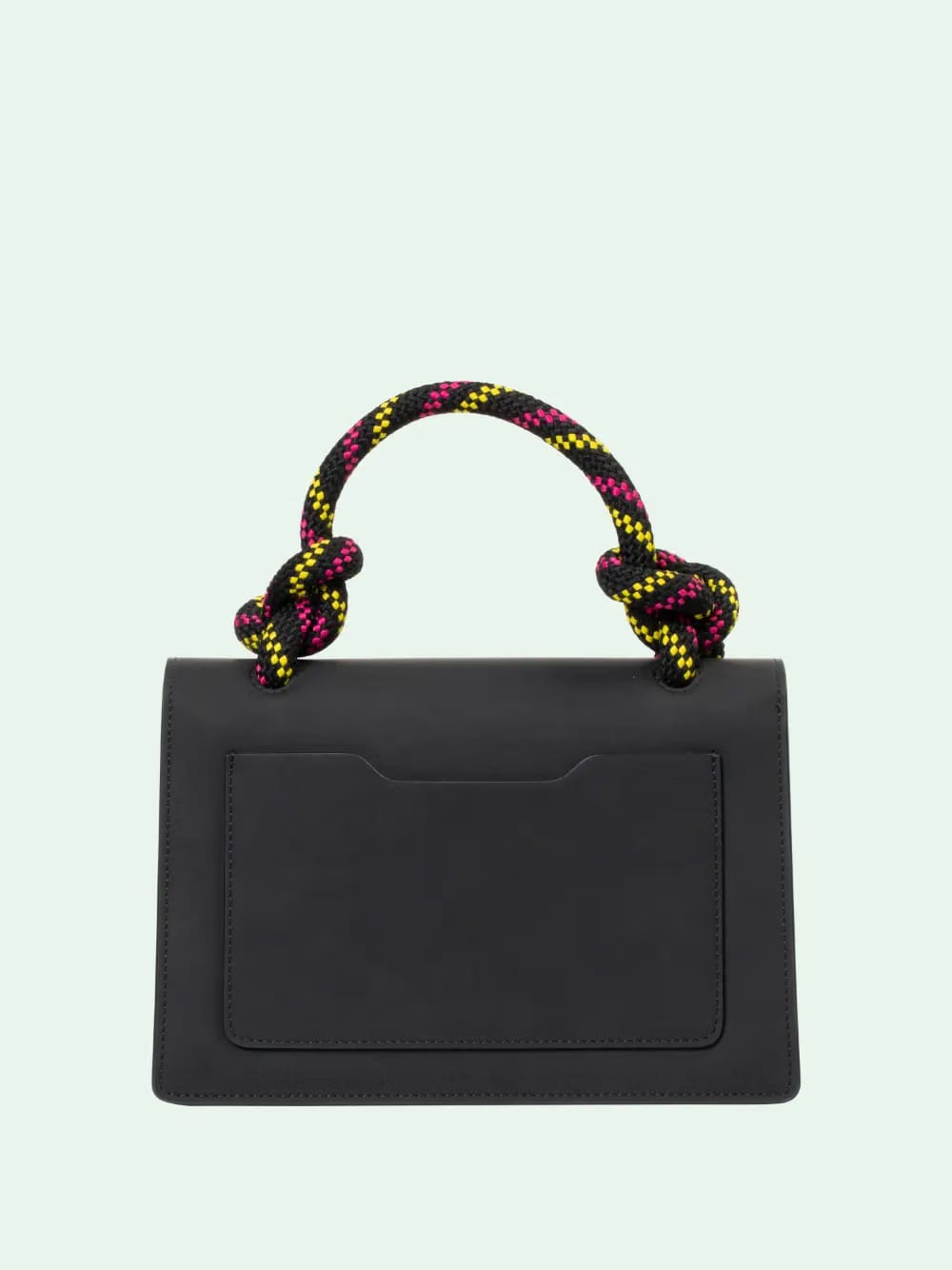 Off White Gummy Jitney Bag Black