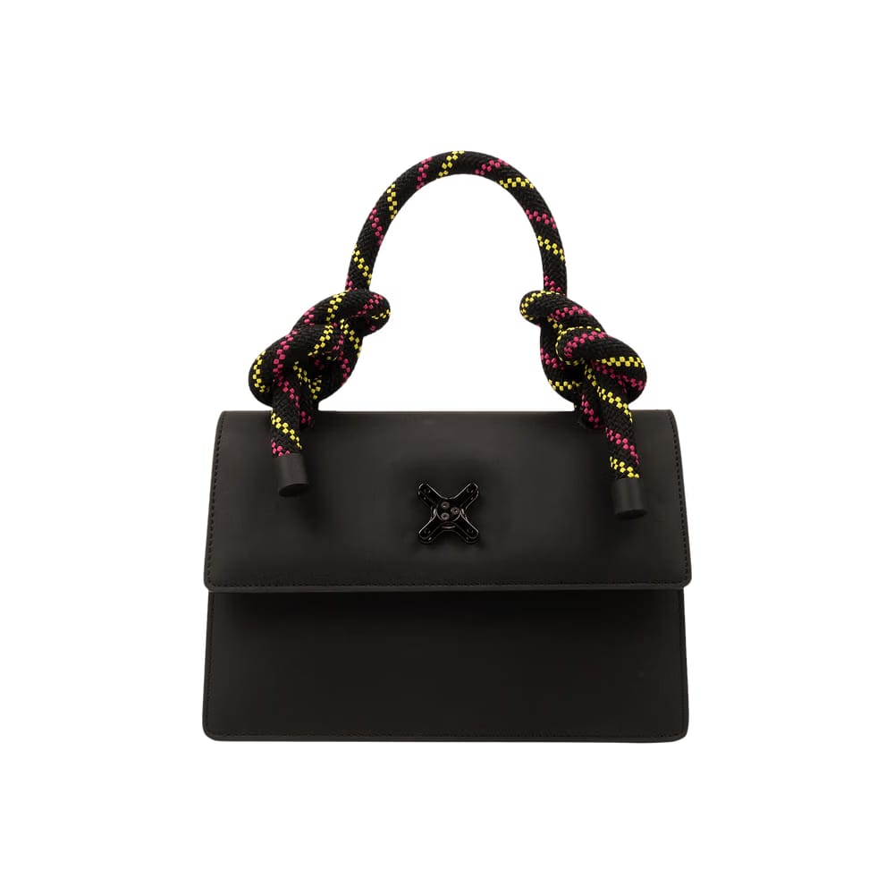 Off White Gummy Jitney Bag Black