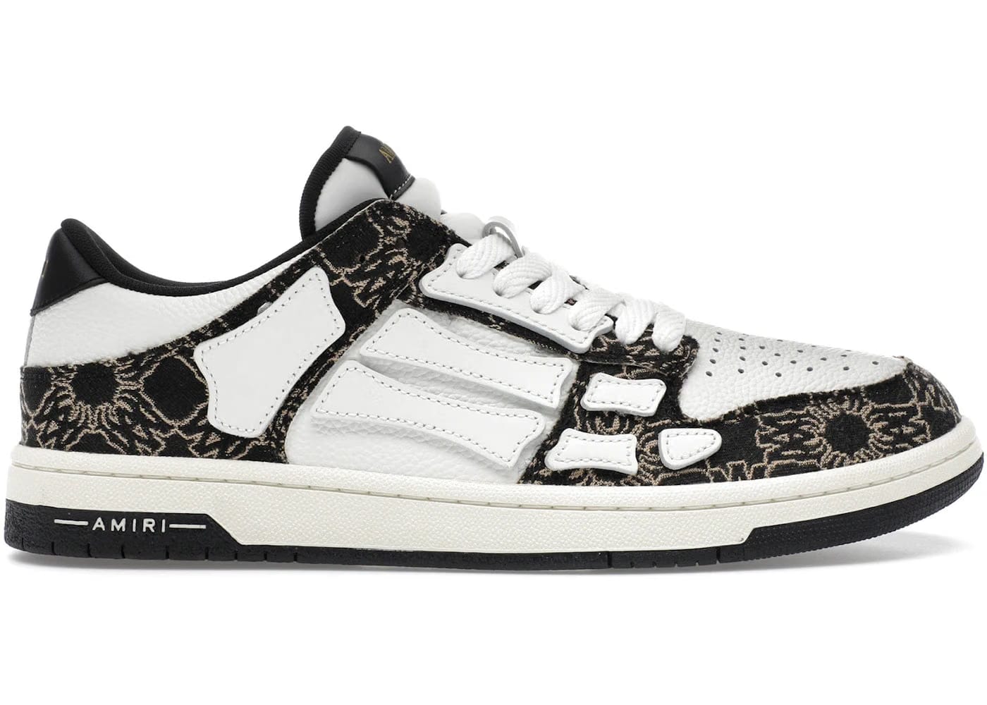 Amiri Skel Top Low MA Quad - Black