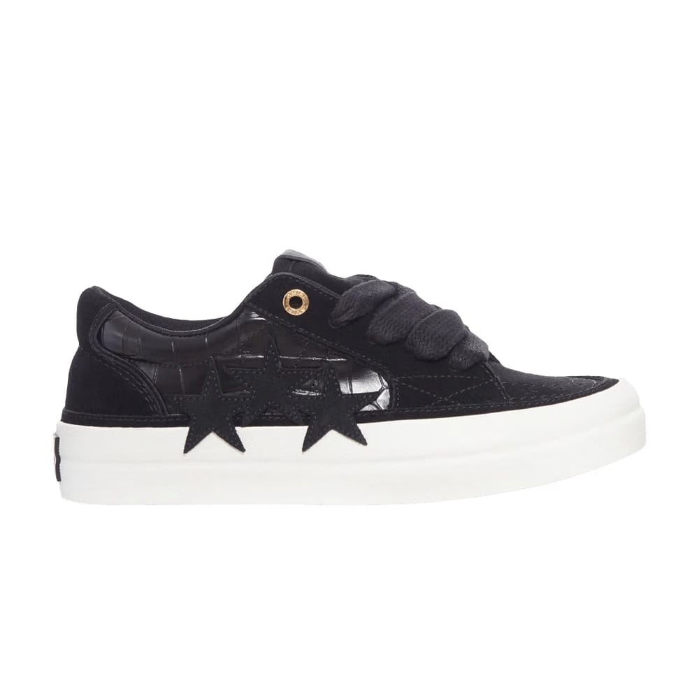 Amiri Sunset Skate Low Croc Debossed - Black