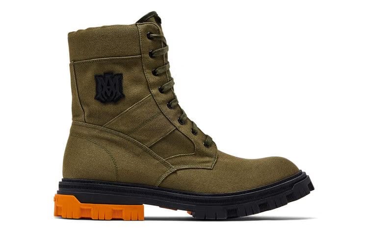 Amiri Combat Boot Military Green