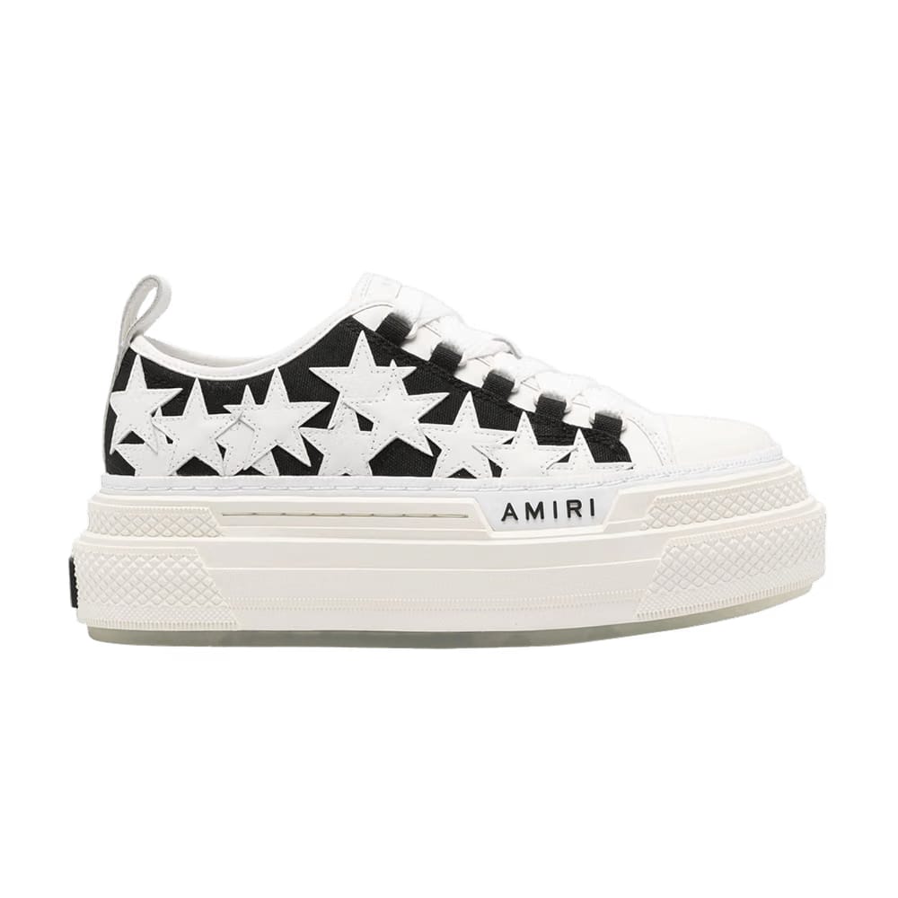 Amiri Wmns Stars Platform Court Low 'Black White'