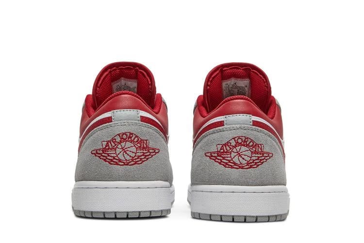 Air Jordan 1 Low SE Light Grey Gym Red