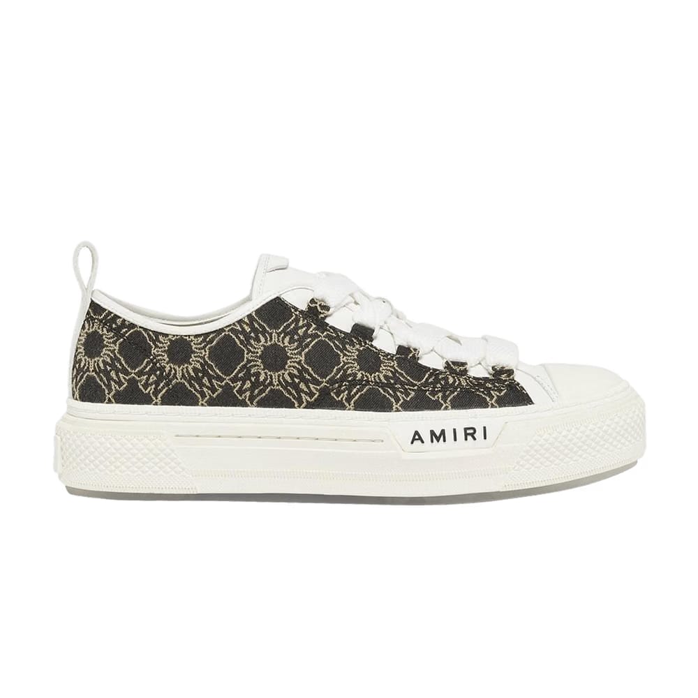 Amiri Court Low MA Quad Jacquard - Black Gold