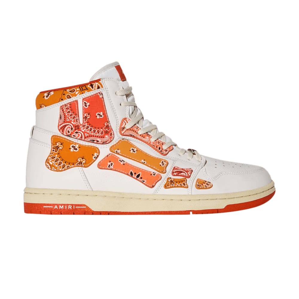 Amiri Skel Top High Bandana - Orange