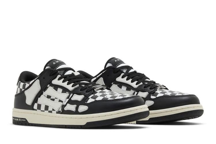 Amiri Wmns Skel Top Low 'Checkered - Black White'