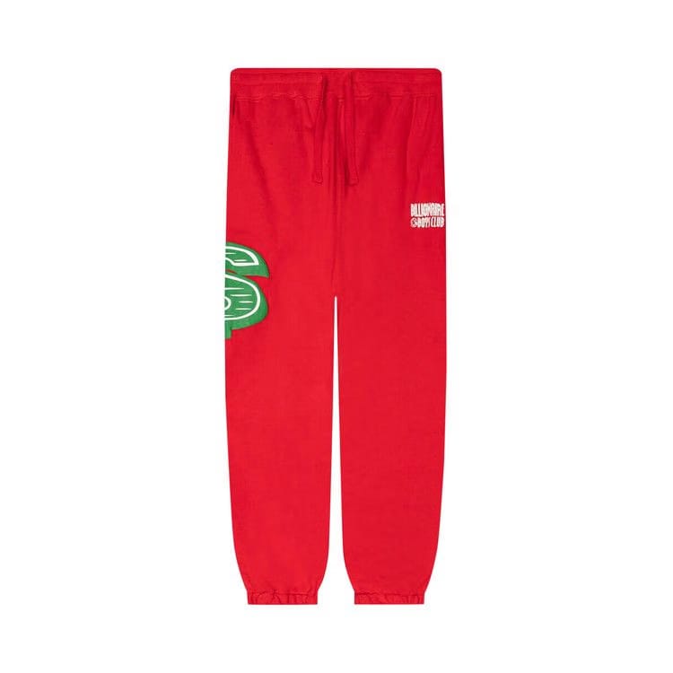 Billionaire Boys Club Straight Font Sweat Pant Red