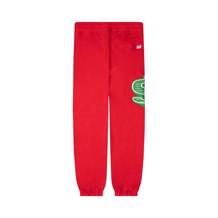 Billionaire Boys Club Straight Font Sweat Pant Red
