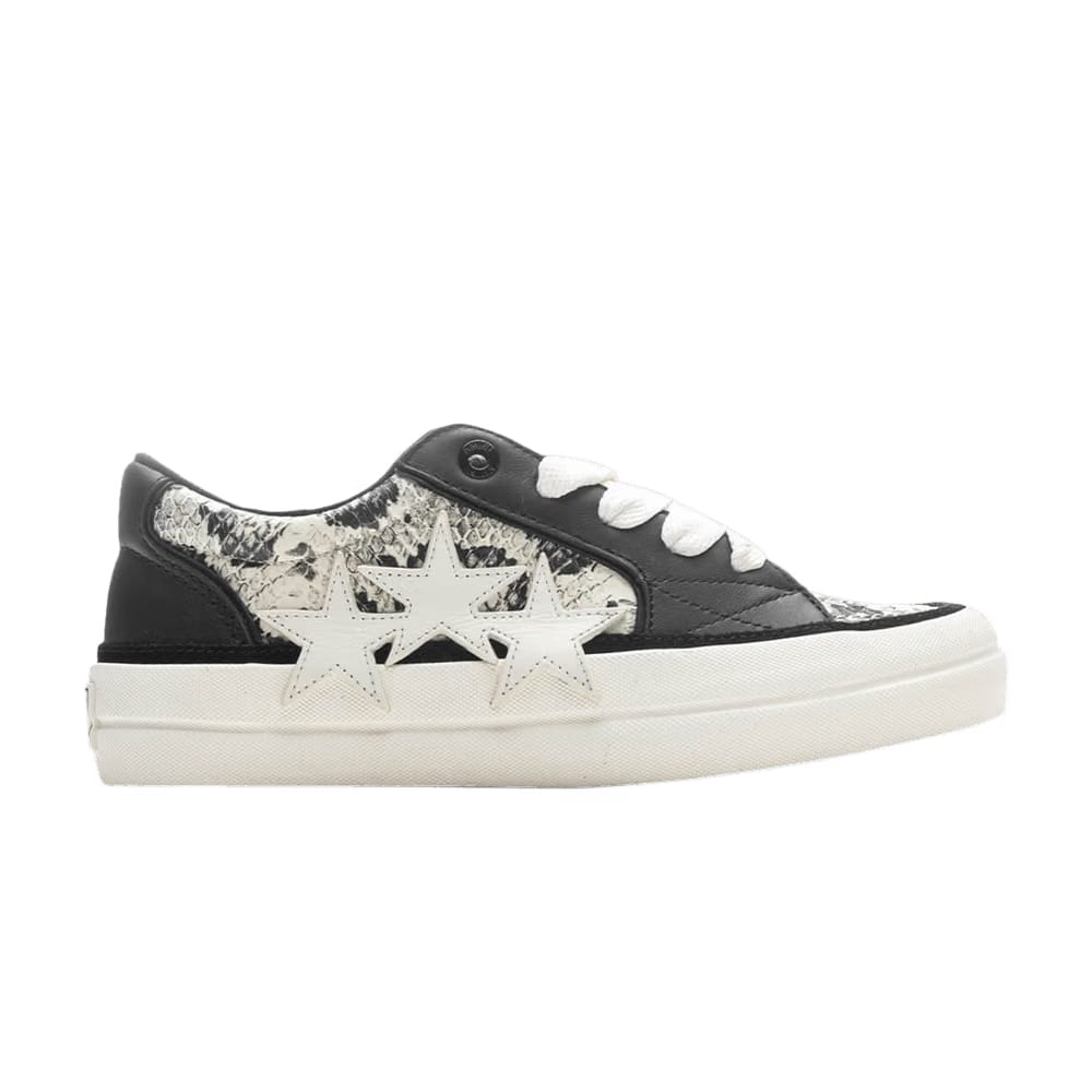 Amiri Sunset Skate Low Snakeskin - Black