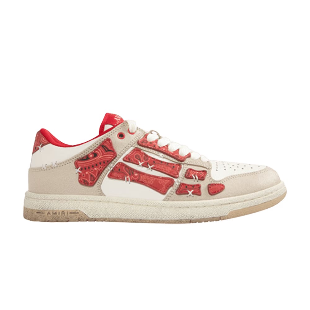 Amiri Skel Top Low Bandana - Varsity Red