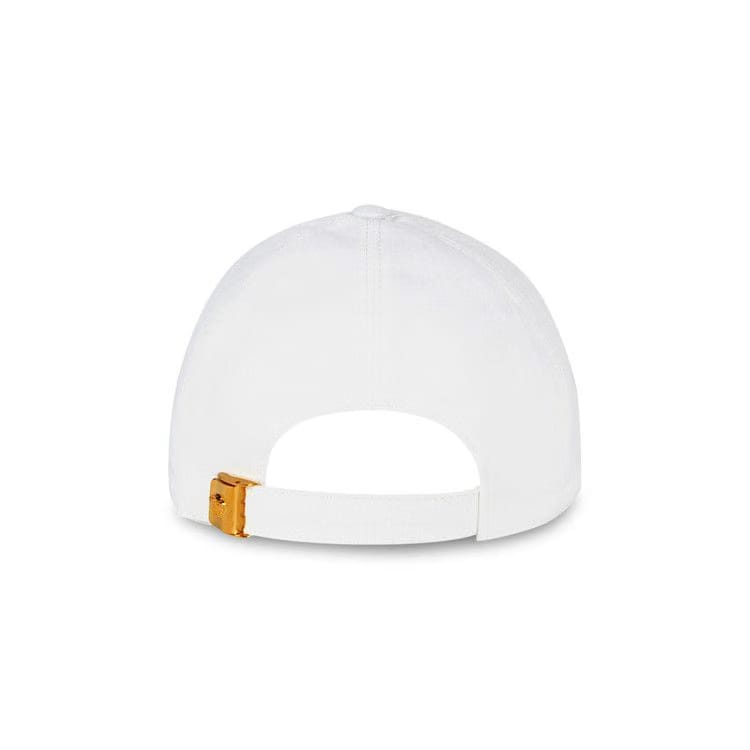 Versace Medusa Logo Cap White