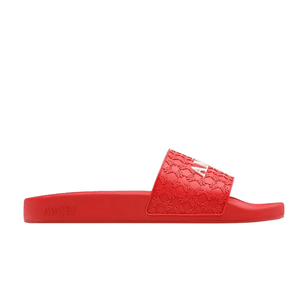 Amiri MA Quad Pool Slide True Red