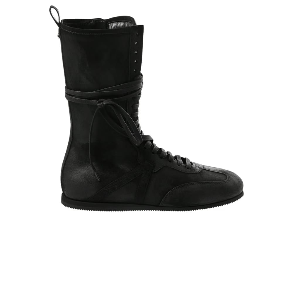 Ann Demeulemeester Wmns Fides Soft High-Top Boxing Sneaker 'Black'