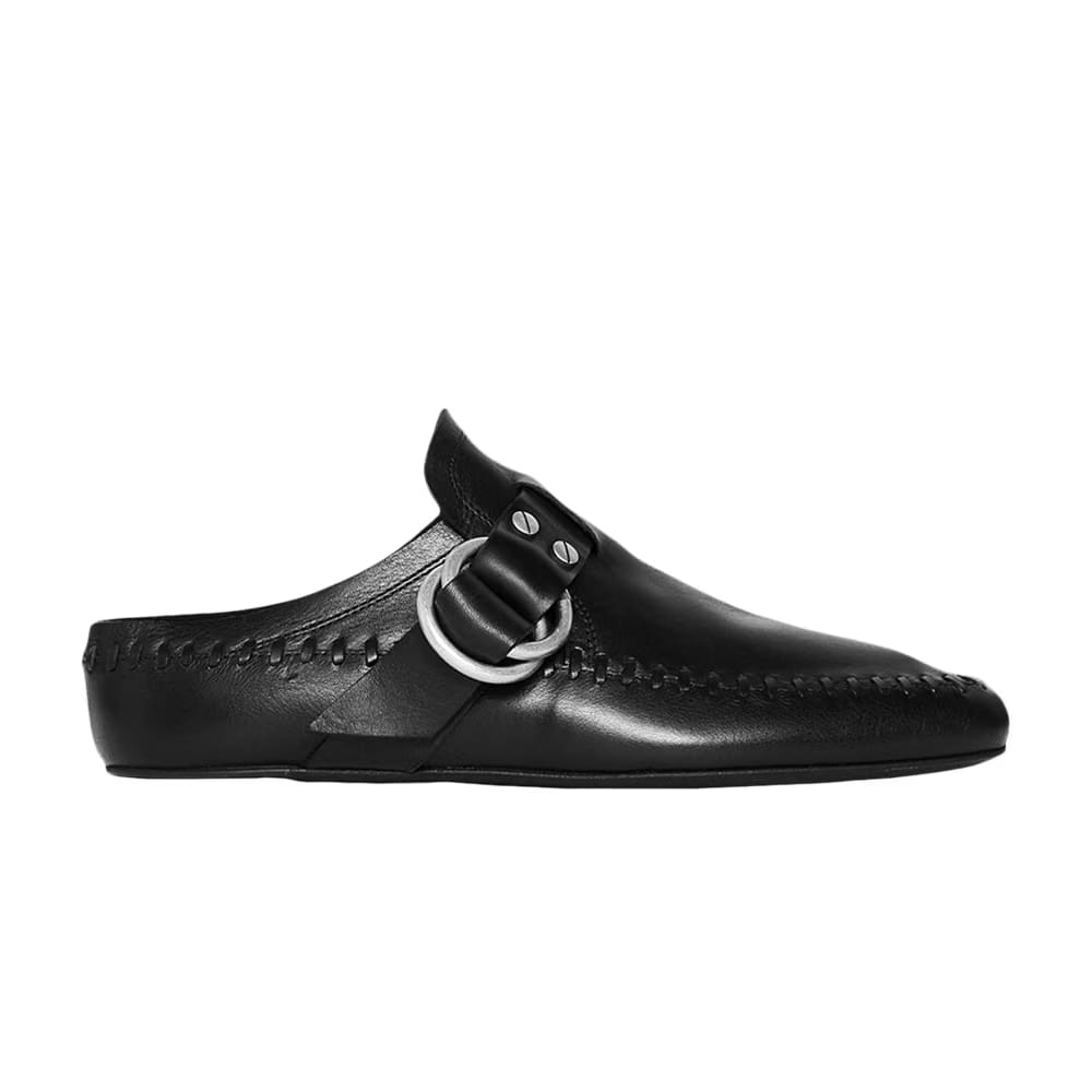 Ann Demeulemeester Wmns Ande Soft Shade Rounded Toe Loafers 'Black'