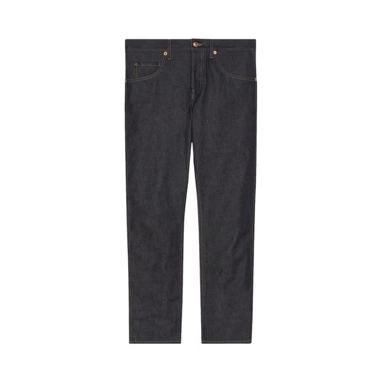 Gucci Tapered Denim Pant Dark Blue
