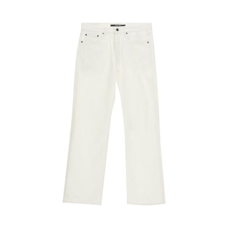 Jacquemus Suno Denim Pant White