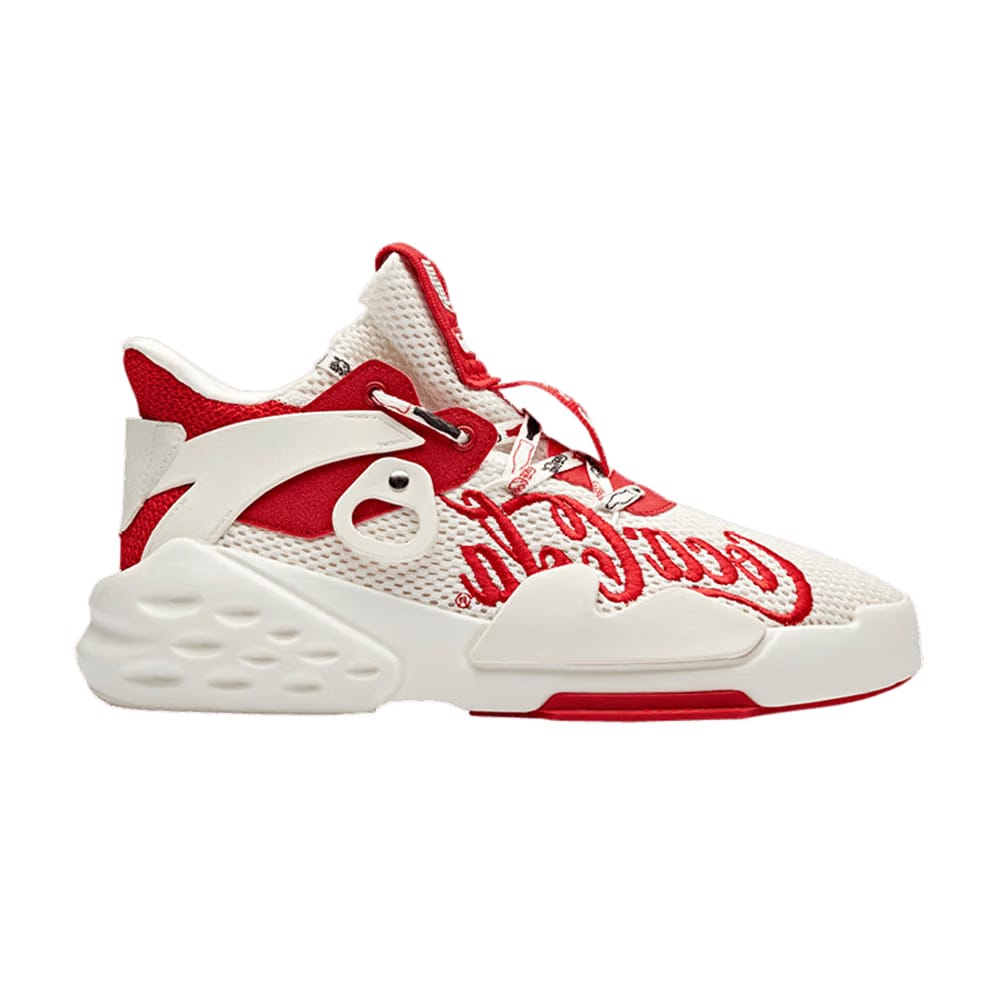 Anta Coca-Cola x Sock Sneaker White Red