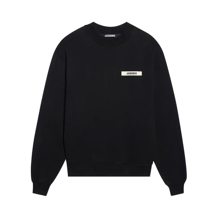 Jacquemus Le Gros Grain Sweatshirt Black