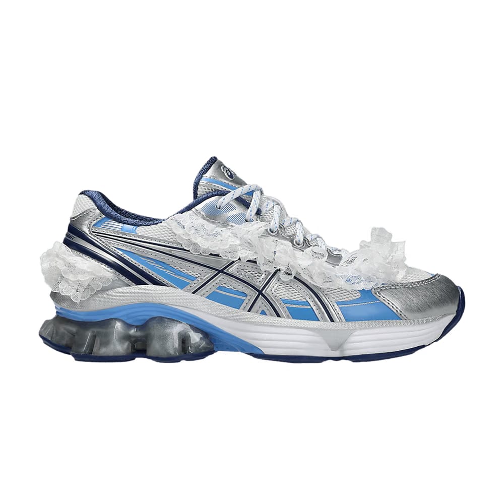 SHUSHU Tong x ASICS Gel Kinetic Fluent White Dive Blue