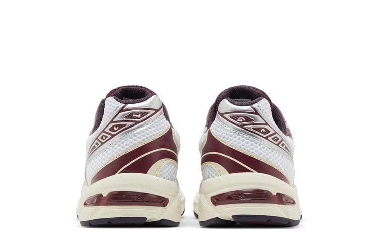 Asics Gel 1130 White Maroon Banner