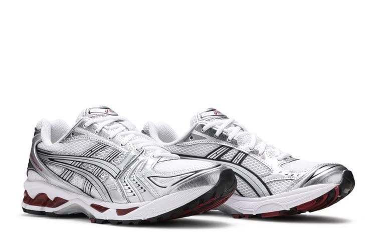Asics Gel Kayano 14 Pure Silver Red