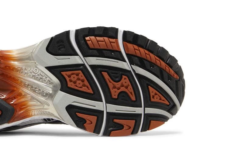 Asics Gel Kayano 14 Silver Piquant Orange
