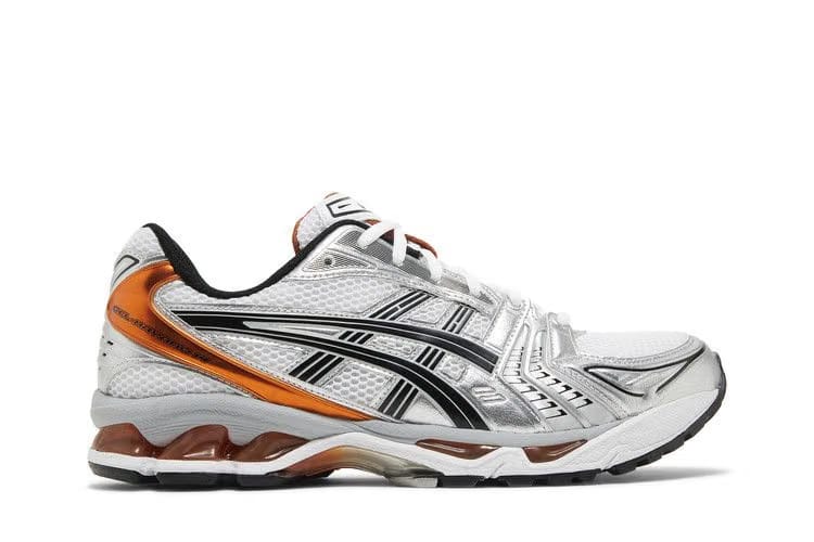 Asics Gel Kayano 14 Silver Piquant Orange