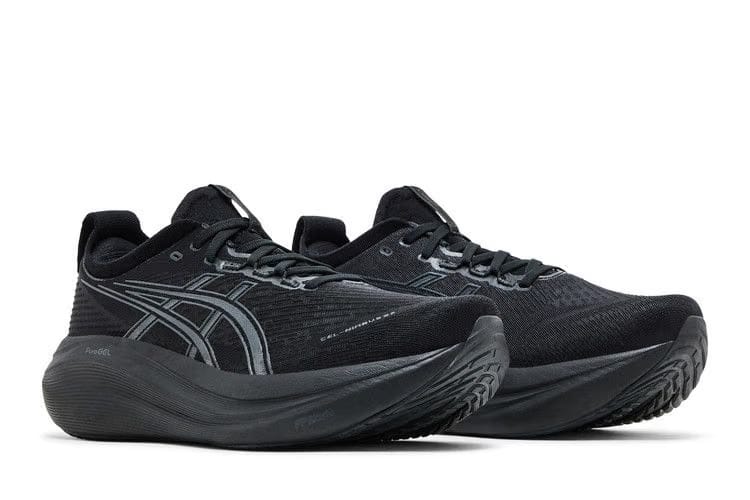 Asics Gel Nimbus 27 Wide Black Graphite Grey