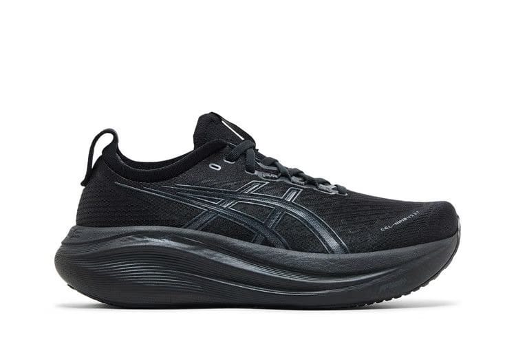 Asics Gel Nimbus 27 Wide Black Graphite Grey