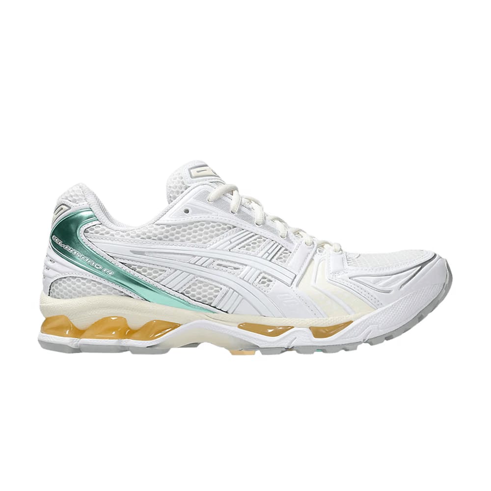 Asics Gel Kayano 14 White Green Cream