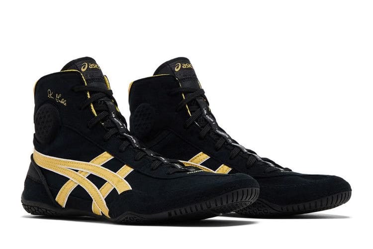 Asics Dan Gable Evo 3 Black Rich Gold