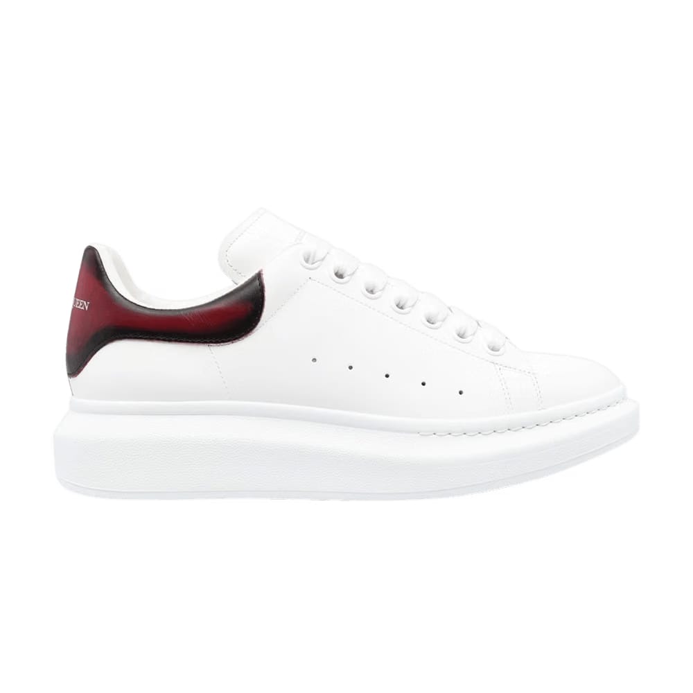 Alexander McQueen Oversized Sneaker White Welsh Red