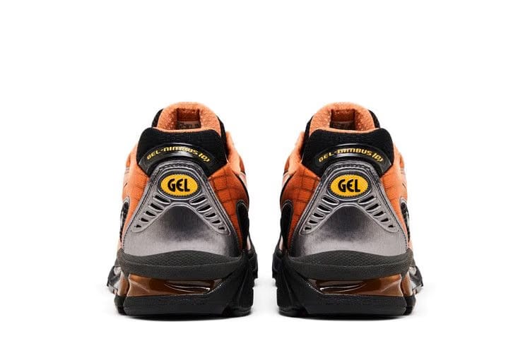 Asics Gel Nimbus 10.1 Black Rust Orange