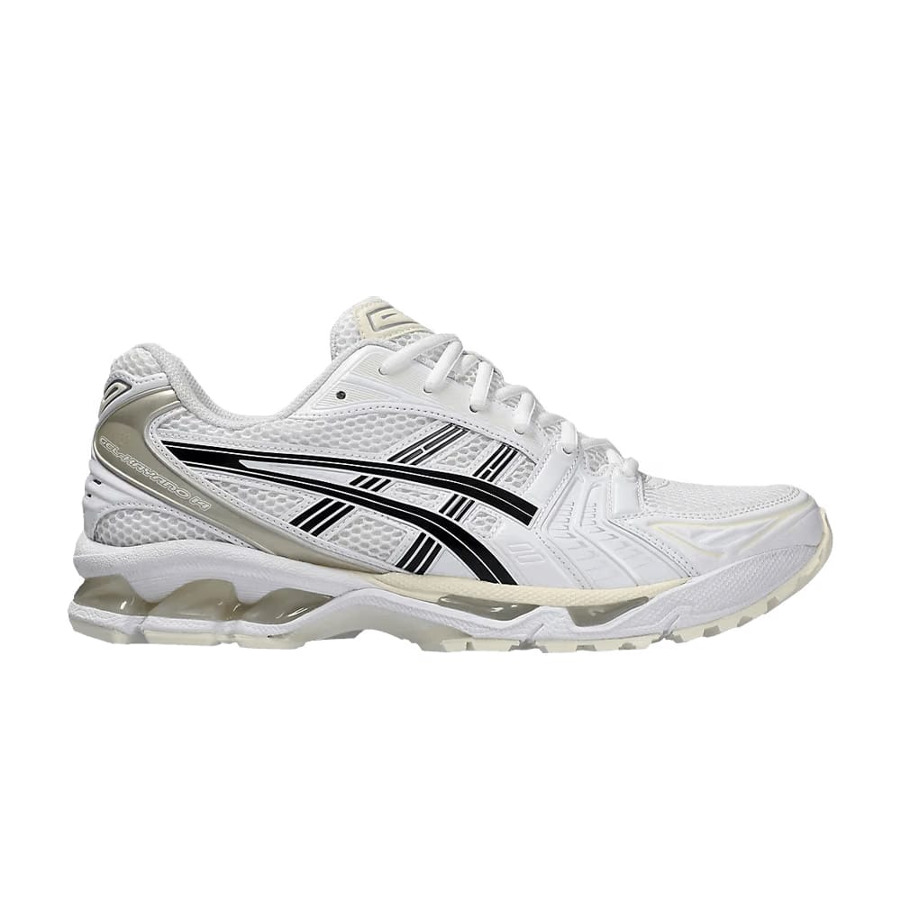 Aritzia x ASICS Gel Kayano 14 White Black